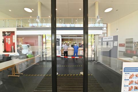 Kein Besuch mehr für Patienten im Erbacher Krankenhaus
